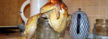 курица запеченная на банке. Шаг 19