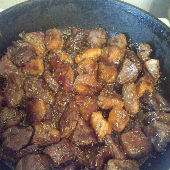 Рецепт мяса, тушенного в соевом соусе