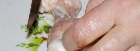 ножки куриные, фаршированные. Шаг 2