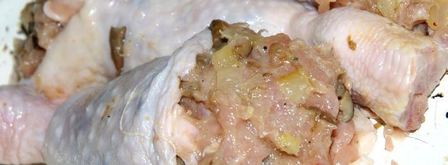 ножки куриные, фаршированные. Шаг 12
