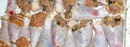 ножки куриные, фаршированные. Шаг 13