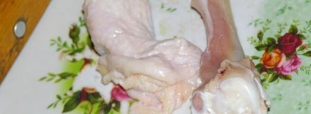 ножки куриные, фаршированные. Шаг 3