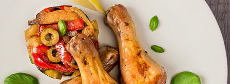 окорочка в чесночно-лимонном маринаде. Шаг 7