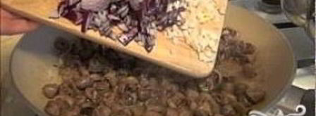 подливка из куриных сердечек. Шаг 6