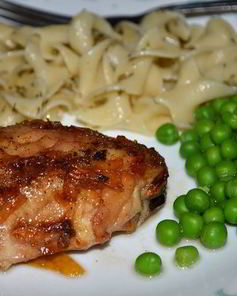 Пряные апельсиновые куриные бедрышки