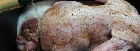 пьяная утка с карамелизованными яблоками. Шаг 2