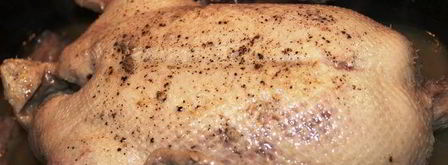 пьяная утка с карамелизованными яблоками. Шаг 6