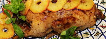 пьяная утка с карамелизованными яблоками. Шаг 10