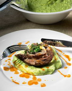 Романовская баранина с орегано и мятой