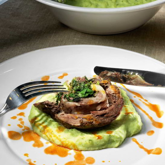 Рецепт романовской баранины с орегано и мятой