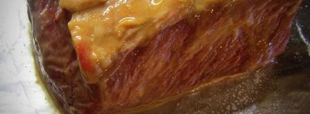 ростбиф с мясным соусом и пюре из сельдерея. Шаг 2