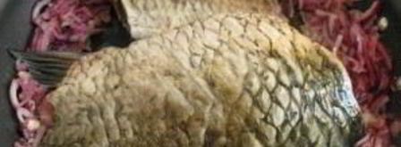 сазан в сметане в духовке. Шаг 3