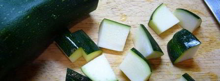 соте из кабачков с молодой бараниной. Шаг 3