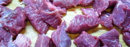 соте из кабачков с молодой бараниной. Шаг 5