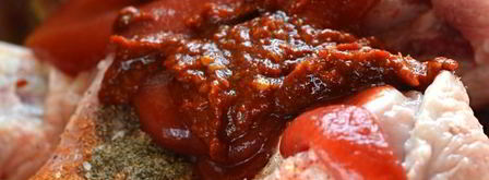 спинки куриные с овощами в духовке. Шаг 6