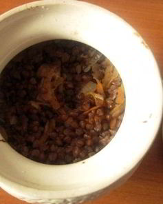 Свинина с гречкой в горшочке