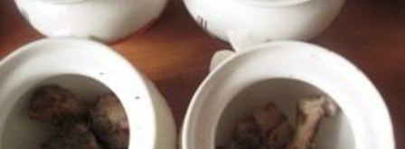 свинина с гречкой в горшочке. Шаг 4