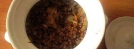 свинина с гречкой в горшочке. Шаг 6