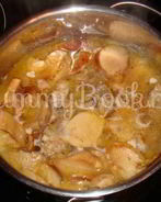 Свинина с грибами