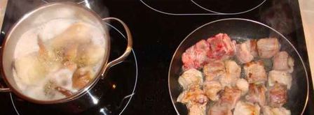 свинина с грибами. Шаг 16