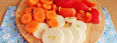 свинина, запеченная с овощами в духовке. Шаг 4