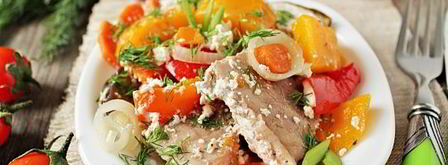 свинина, запеченная с овощами в духовке. Шаг 10