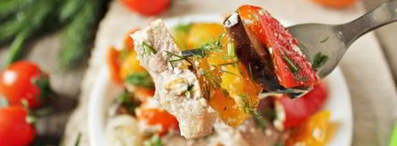 свинина, запеченная с овощами в духовке. Шаг 11