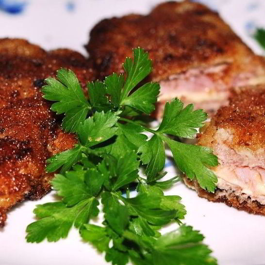 Рецепт свинины жареной с сыром