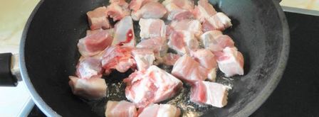 свинина жаренная с кимчи. Шаг 2