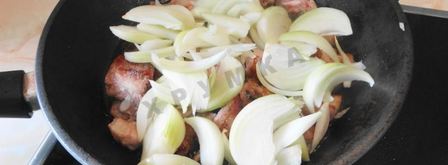 свинина жаренная с кимчи. Шаг 4