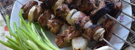 свиной кебаб с бальзамическим уксусом. Шаг 3