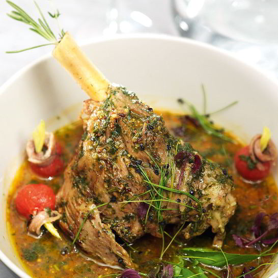 Рецепт тушеной бараньей голяшки