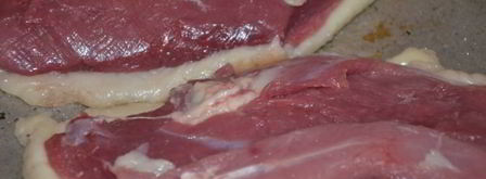 утиная грудка с мандаринами. Шаг 3