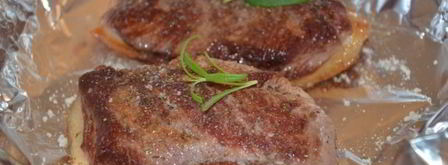 утиная грудка с мандаринами. Шаг 4