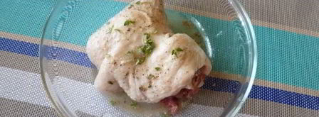 утиные окорочка с картошкой в духовке. Шаг 4