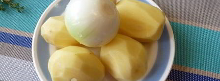 утиные окорочка с картошкой в духовке. Шаг 5