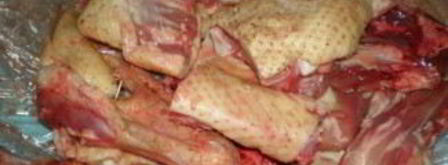 утка кусочками в духовке. Шаг 2