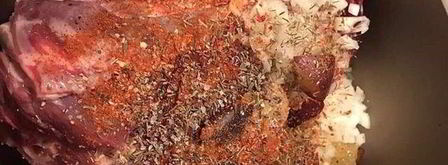 запеченная баранина с молодым картофелем. Шаг 3