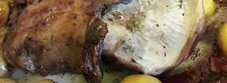 запеченная баранина с молодым картофелем. Шаг 4