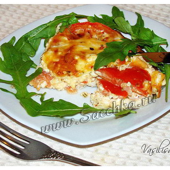 Рецепт запеченного куриного филе