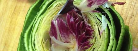 артишок запеченный, фаршированный грибами. Шаг 3