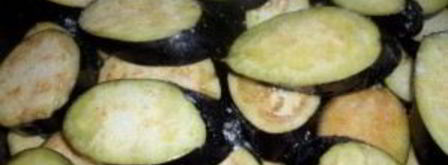 баклажаны с гранатом. Шаг 2