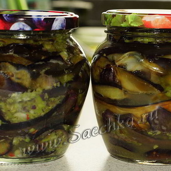 Рецепт баклажанов с острой приправой