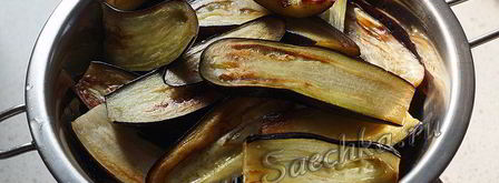 баклажаны с острой приправой. Шаг 4