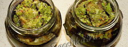 баклажаны с острой приправой. Шаг 7