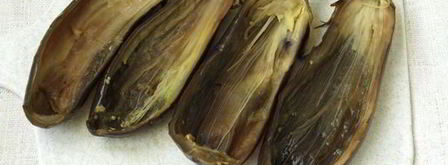 баклажаны с сырной начинкой. Шаг 3