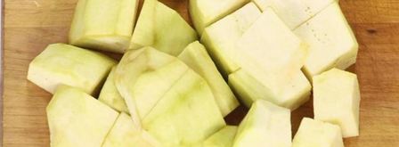 баклажаны в соусе жареное молоко. Шаг 2