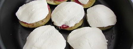 баклажаны, запеченные с моцареллой. Шаг 12