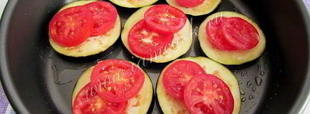 баклажаны, запеченные с моцареллой. Шаг 10