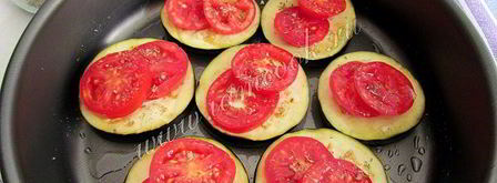 баклажаны, запеченные с моцареллой. Шаг 11